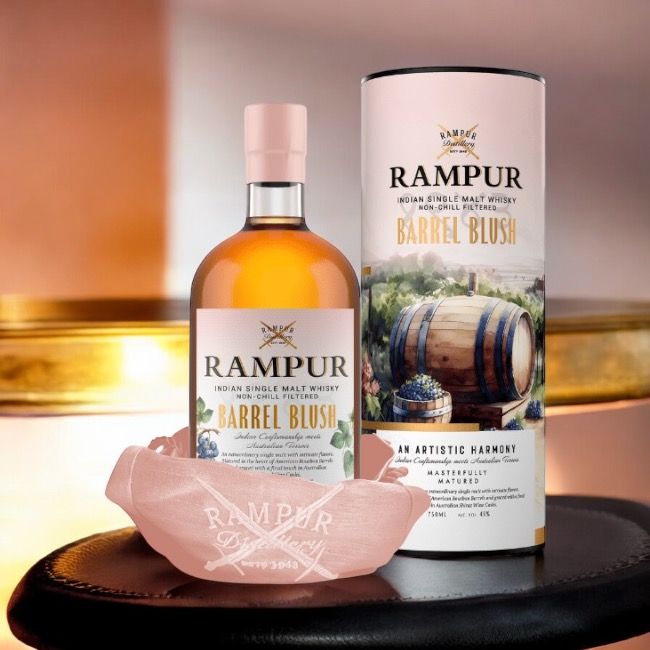 Rampur | Barrel Blush | Indian Single Malt Whiskey at CaskCartel.com 2
