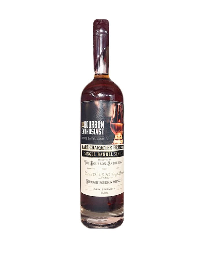 Rare Character Single Barrel Series The Bourbon Enthusiast Cask Strength Straight Bourbon (Barrel RIO-223) (Proof 115.80) 5 Year Old Whiskey at CaskCartel.com