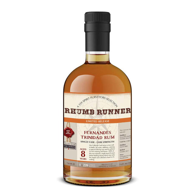 Rhumb Runner Trinidad Single Cask 8 Year Rum at CaskCartel.com