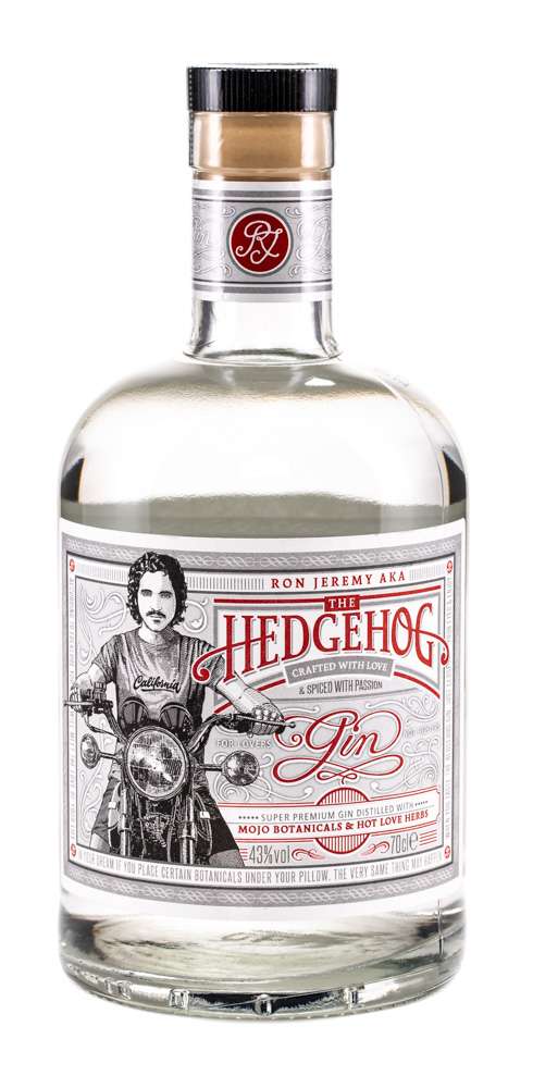 Ron De Jeremy Hedgehog (Proof 86) Gin | 700ML at CaskCartel.com