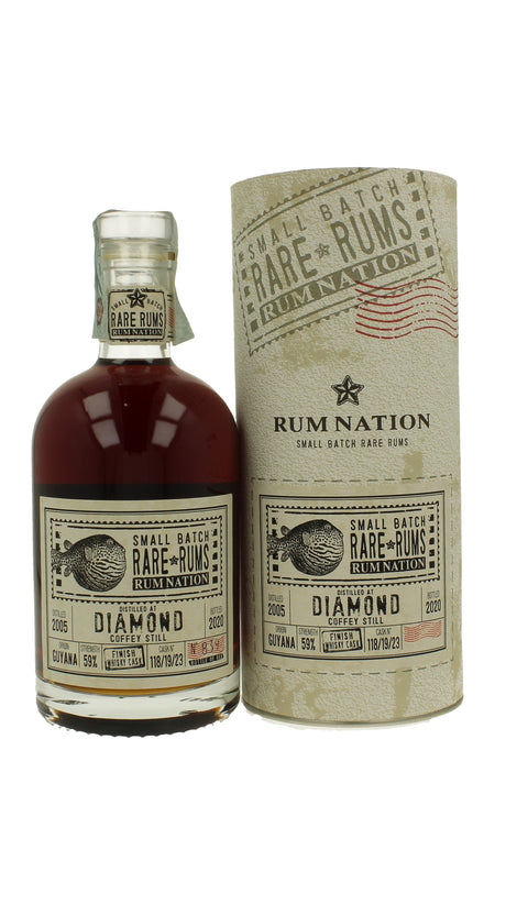 Rum Nation Rare Diamond Whisky Finish 2005-2020 | 700ML at CaskCartel.com