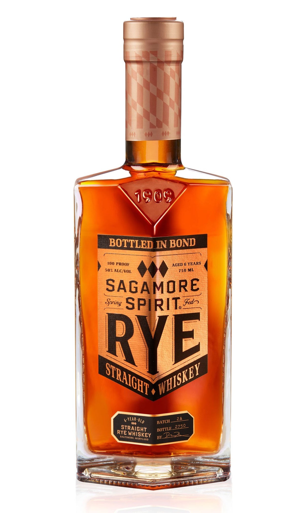 Sagamore Spirit | 6 Year Old | Bottled In Bond Straight Rye Whiskey at CaskCartel.com