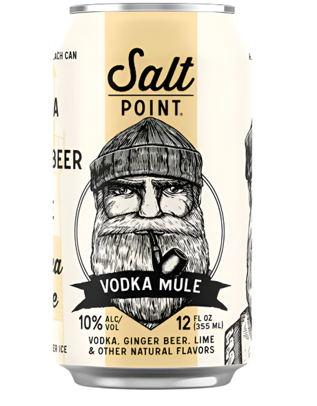 Salt Point Moscow Mule Cocktail | 4pk-12oz Cans at CaskCartel.com 
