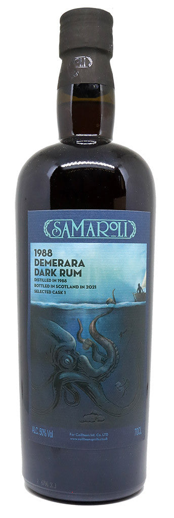 [BUY] Samaroli Demerara 1988 Dark Rum Guyana Rum (RECOMMENDED) at CaskCartel.com