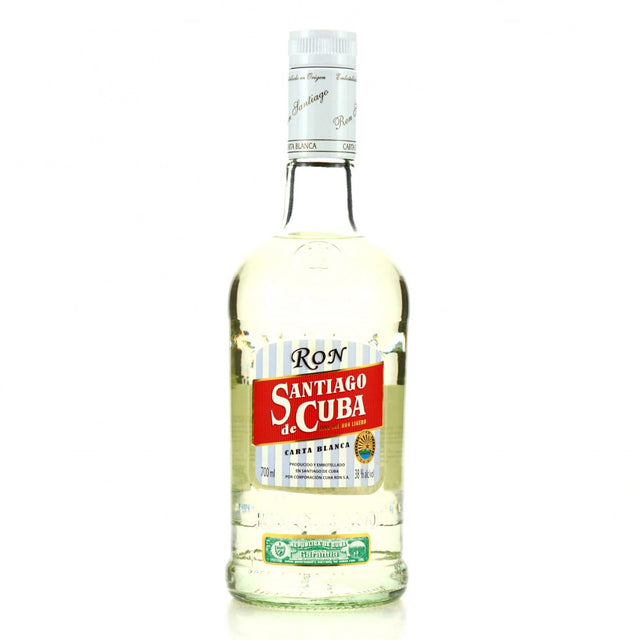 Santiago De Cuba Carta Blanca Rum | 700ML at CaskCartel.com