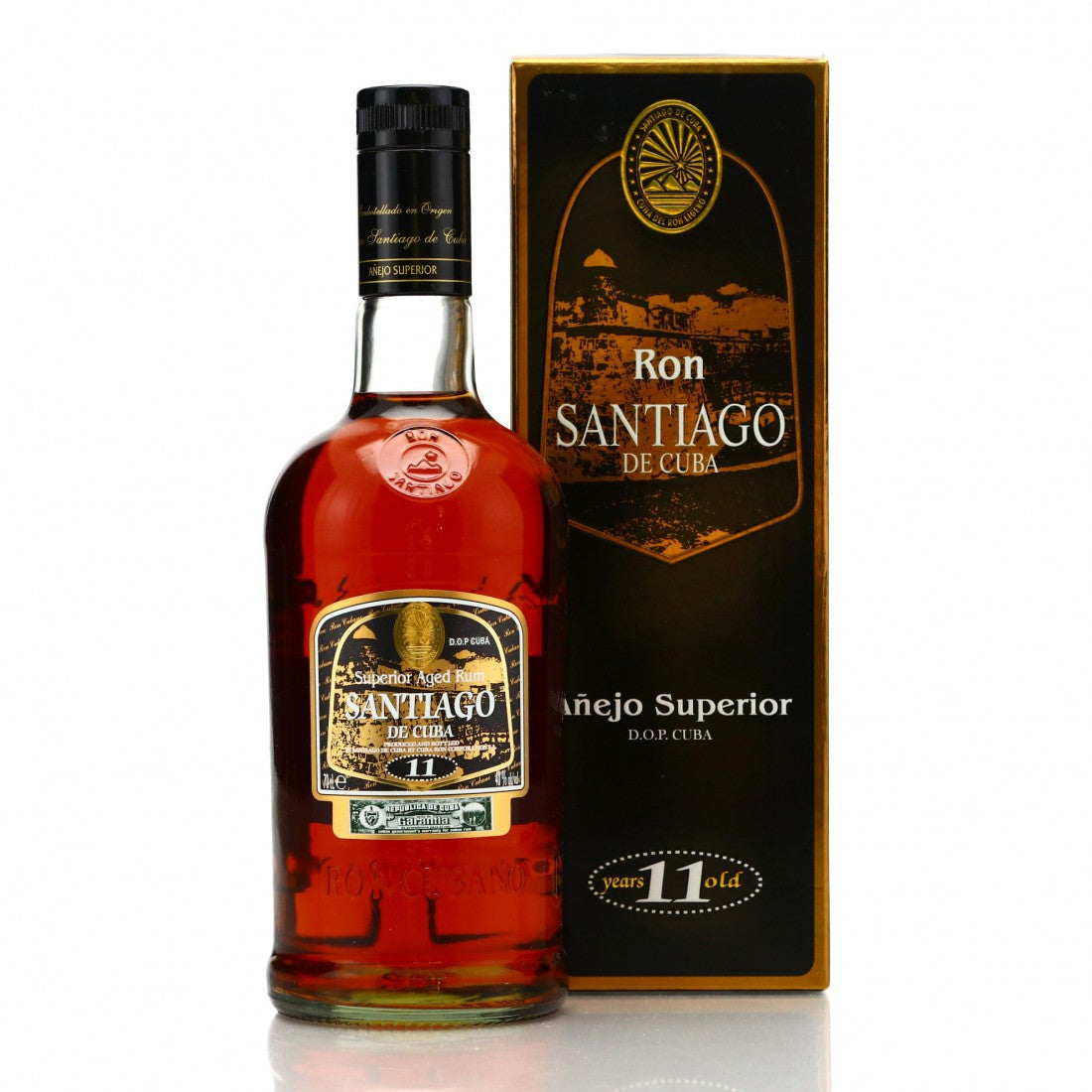 Santiago de Cuba 11 Year Old Añejo Superior Rum | 700ML at CaskCartel.com