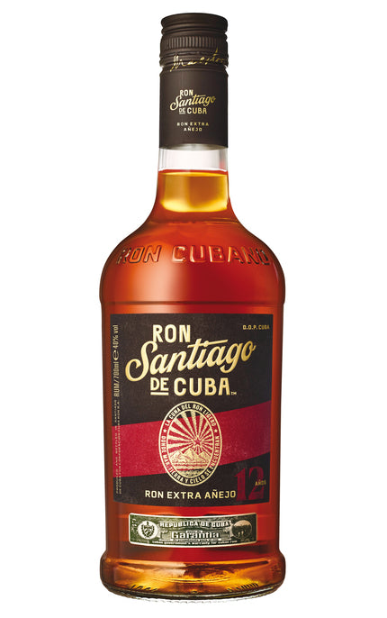 Santiago de Cuba 12 Year Old Extra Añejo Rum | 700ML at CaskCartel.com