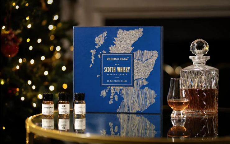 The Scotch Whisky PREMIUM EDITION Advent Calendar 2024 | 24*30ML | By DRINKS BY THE DRAM at CaskCartel.com 2