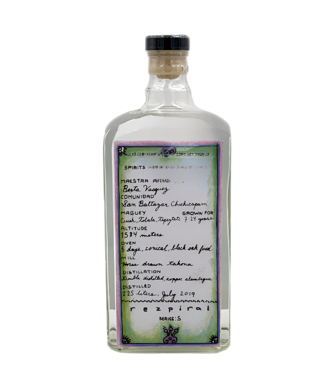 Rezpiral Series 5 Cuish, Tobala, Tepeztate Agave Spirit at CaskCartel.com
