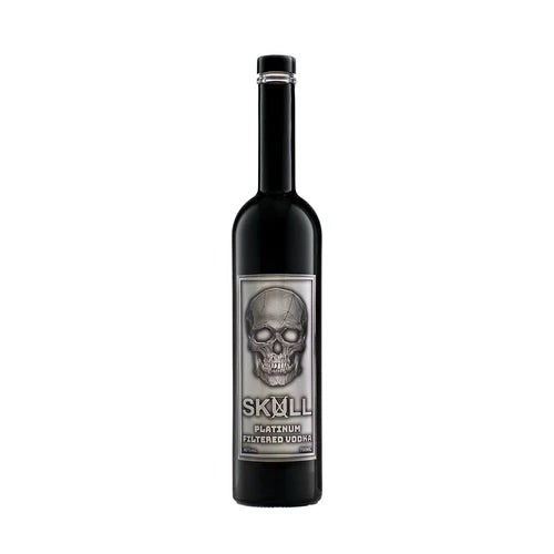 Skull X Plain Vodka | 700ML at CaskCartel.com