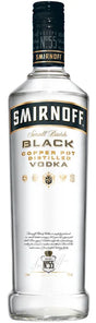 Smirnoff Black Plain Vodka | 700ML at CaskCartel.com
