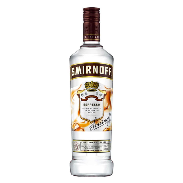 Smirnoff Espresso Flavoured Vodka | 700ML at CaskCartel.com