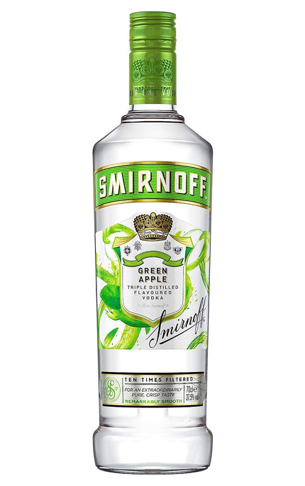 Smirnoff Green Apple Flavoured Vodka | 700ML at CaskCartel.com