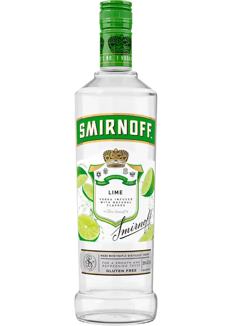 Smirnoff Lime Flavoured Vodka | 700ML at CaskCartel.com