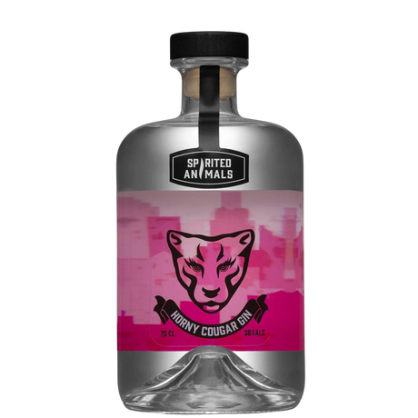 Spirited Animals Horny Cougar Gin | 700ML at CaskCartel.com