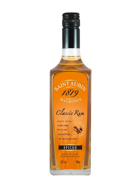 St Aubin Natural Spices Agricole Spiced Rum | 500ML at CaskCartel.com