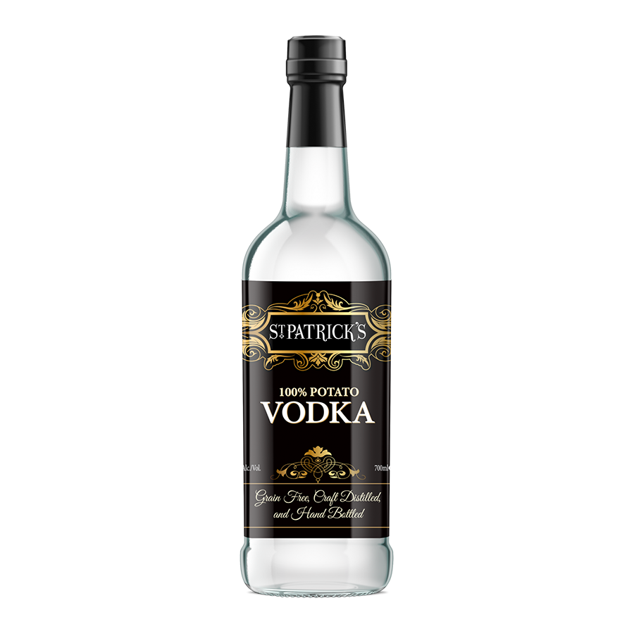 St Patrick's Potato Plain Vodka | 700ML at CaskCartel.com