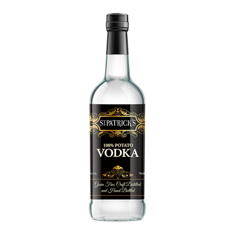 St Patrick's Potato Plain Vodka | 700ML at CaskCartel.com