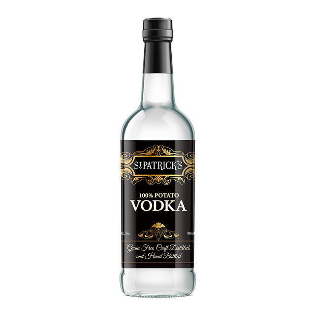 St Patrick's Potato Plain Vodka | 700ML at CaskCartel.com