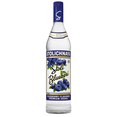 Stolichnaya Blueberi Flavoured Vodka | 700ML at CaskCartel.com