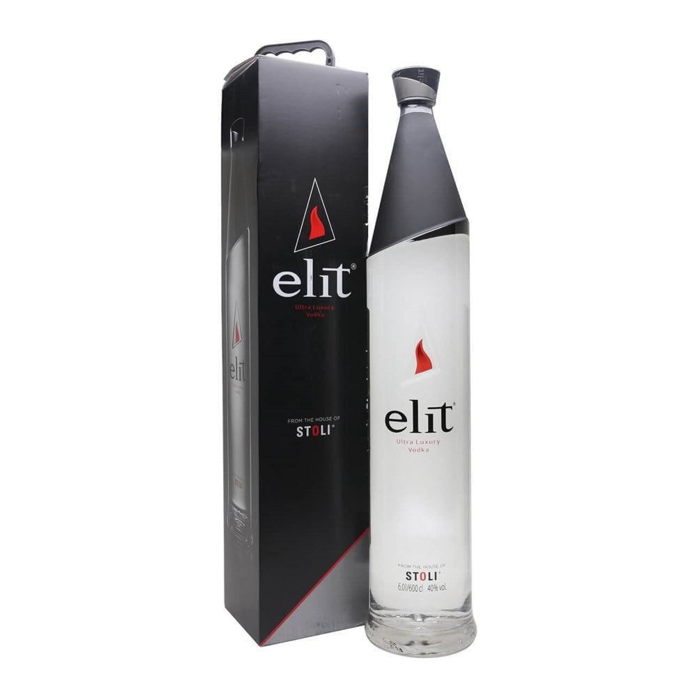 Stolichnaya Elit Plain Vodka | 6L at CaskCartel.com