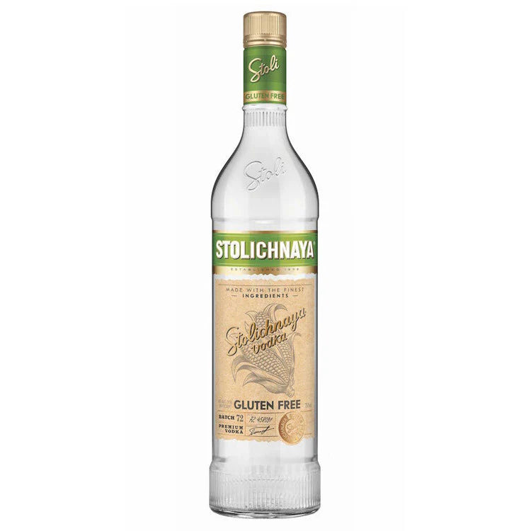 Stolichnaya Gluten Free Plain Vodka | 700ML at CaskCartel.com