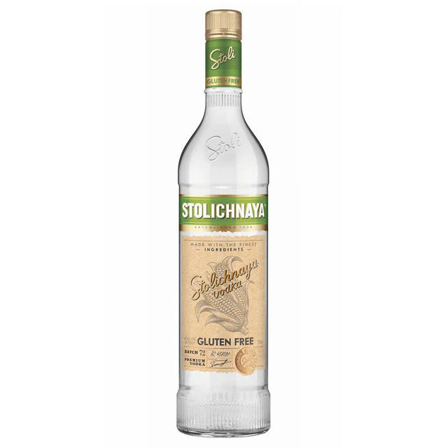 Stolichnaya Gluten Free Plain Vodka | 700ML at CaskCartel.com