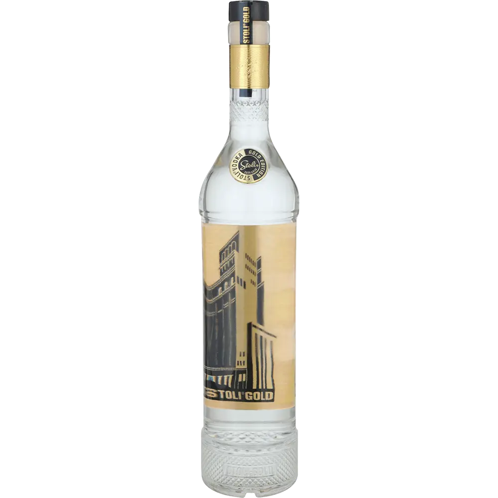 Stolichnaya Gold Plain Vodka | 700ML at CaskCartel.com