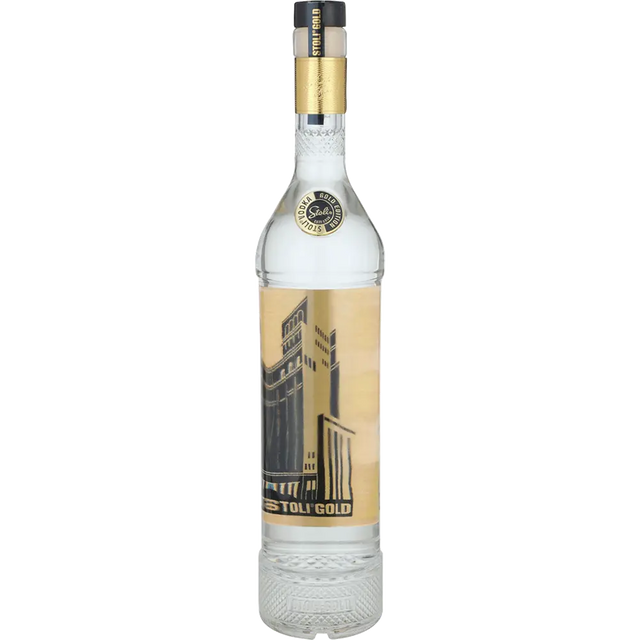 Stolichnaya Gold Plain Vodka | 700ML at CaskCartel.com