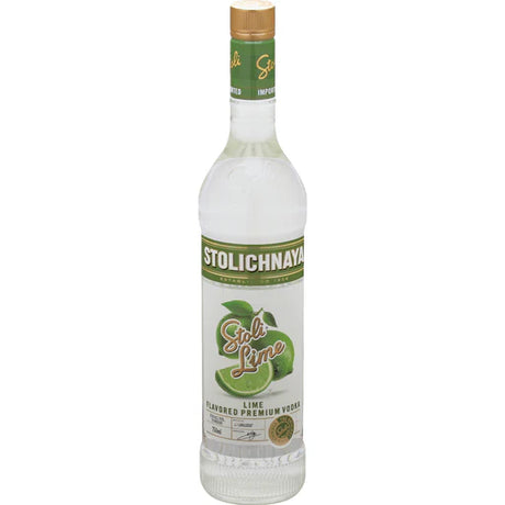 Stolichnaya Lime Flavoured Vodka | 700ML at CaskCartel.com