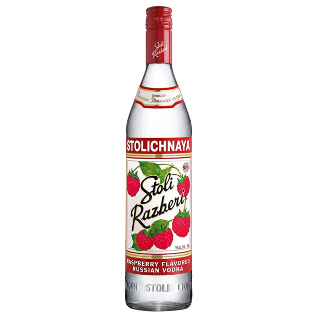 Stolichnaya Razberi Flavoured Vodka | 700ML at CaskCartel.com