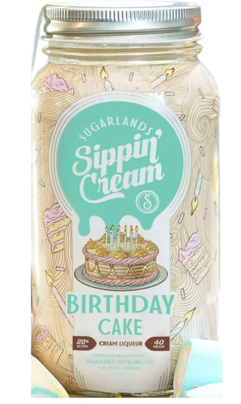 Sugarlands Birthday Cake Sipping Cream | 2024 New Release at CaskCartel.com