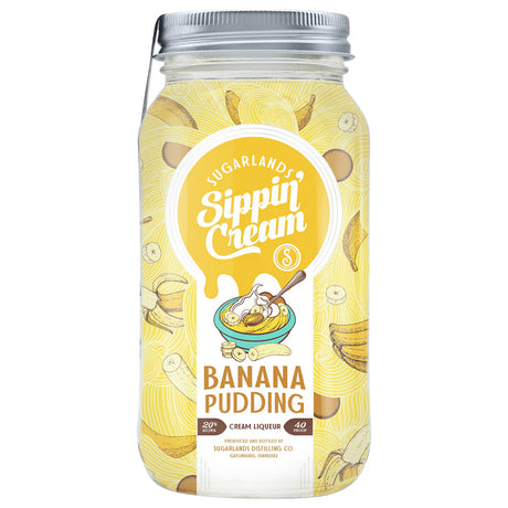 Sugarlands Shine | Banana Pudding Sippin' Cream at CaskCartel.com