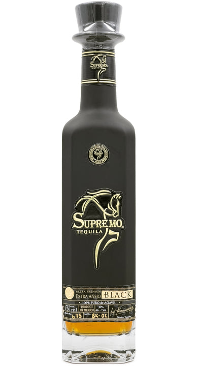 Supremo Extra Anejo Black Tequila at CaskCartel.com