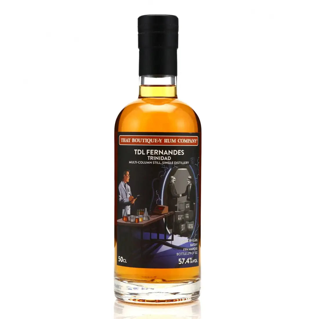 TDL Fernandes 19 Year Old (That Boutique-y Rum Company) Dark Rum | 500ML at CaskCartel.com