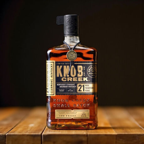 Knob Creek 21 Year Old Kentucky Straight Bourbon Whiskey at CaskCartel.com