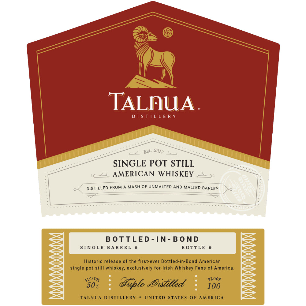 Talnua Bottled in Bond Single Pot Still American Whiskey at CaskCartel.com