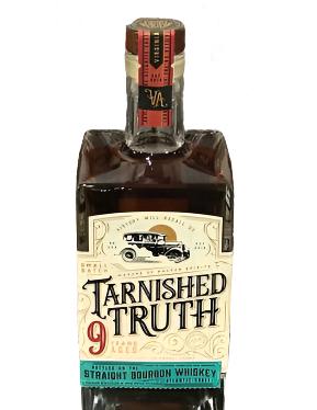 Whisky Bourbon puro de 9 años de Tarnished Truth