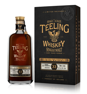 Teeling 33 Year Old Finished in Pinot des Charentes Cask Very Rare Casks Collection Irish Single Malt Whiskey | 700ML at CaskCartel.com