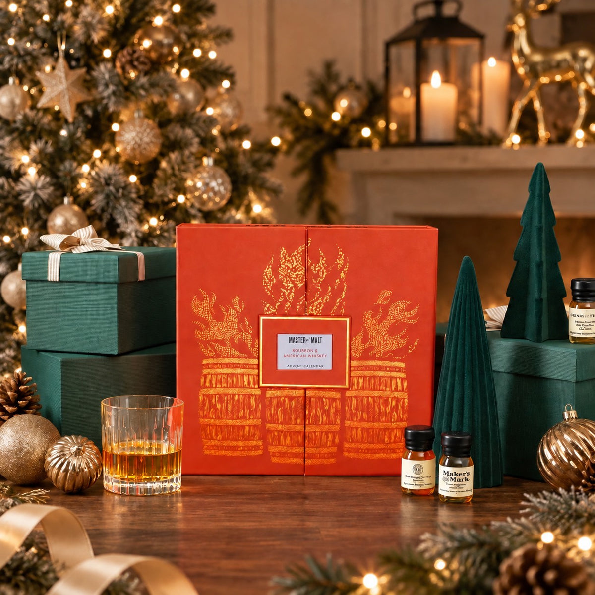 The Bourbon & American Whiskey Advent Calendar 2026 | PREMIUM RESERVE EDITION | Drinks By The Dram | 25-Day at CaskCartel.com  2