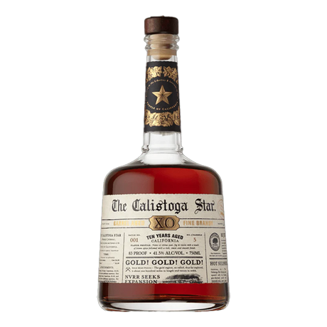 The Calistoga Star XO Barrel Aged Brandy at CaskCartel.com