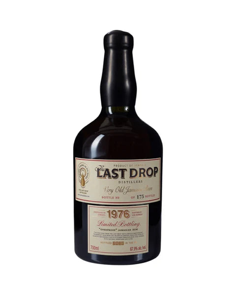 The Last Drop 1976 Very Old Jamaica Dark Rum at CaskCartel.com