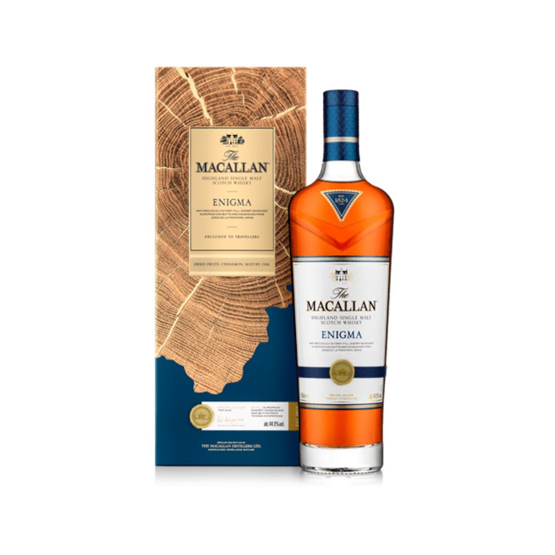 BUY] The Macallan Enigma Single Malt Whiskey | 700ML at CaskCartel.com
