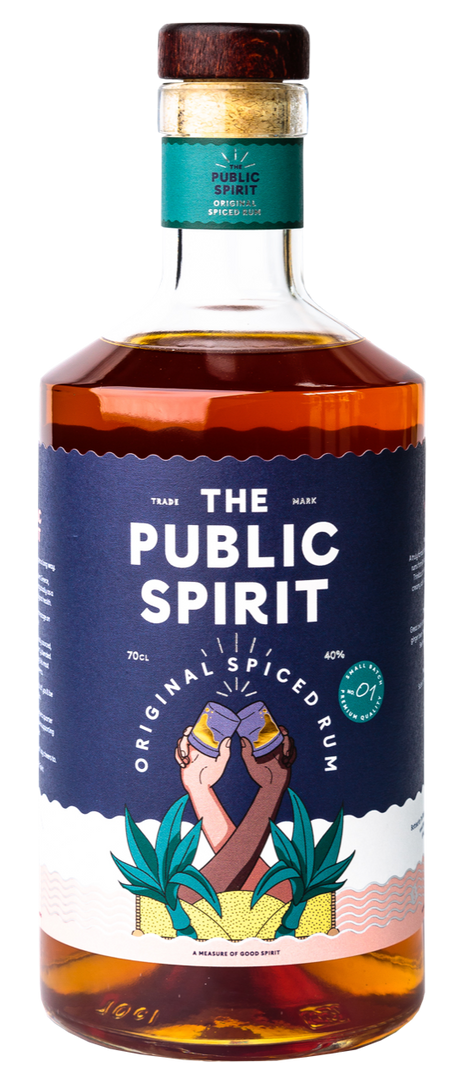The Public Spirit Original Spiced Rum | 700ML at CaskCartel.com