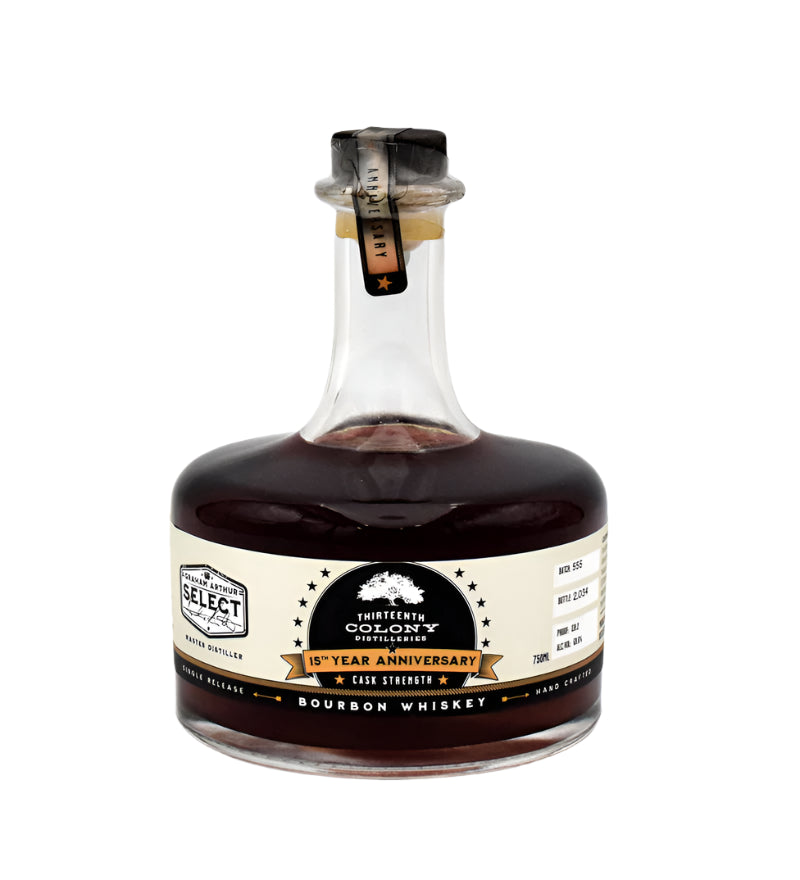 13th Colony 15th Anniversary Cask Strength Bourbon 2024