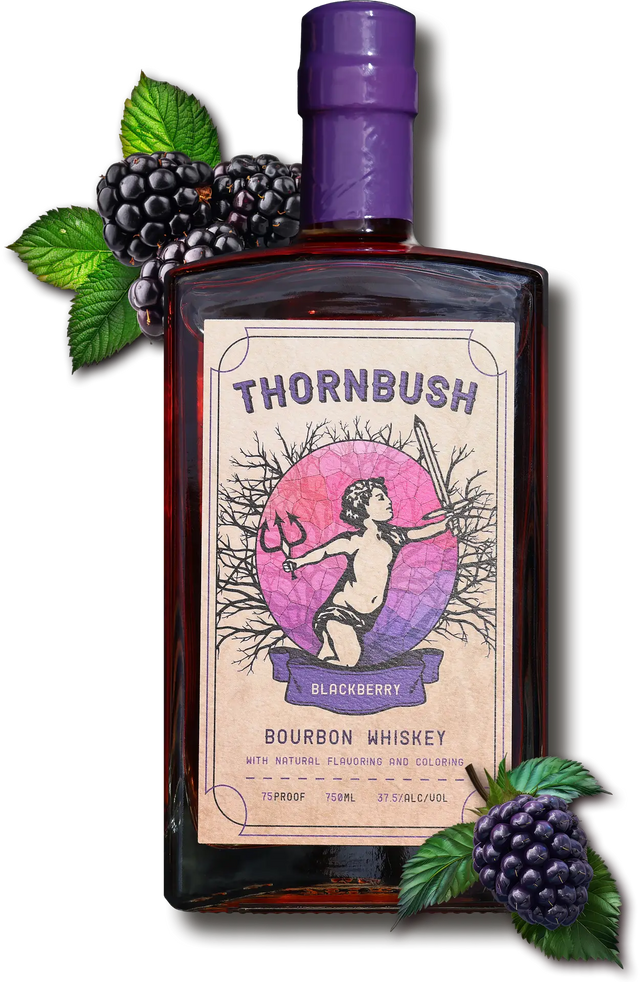 Thornbush Blackberry Bourbon Whiskey at CaskCartel.com