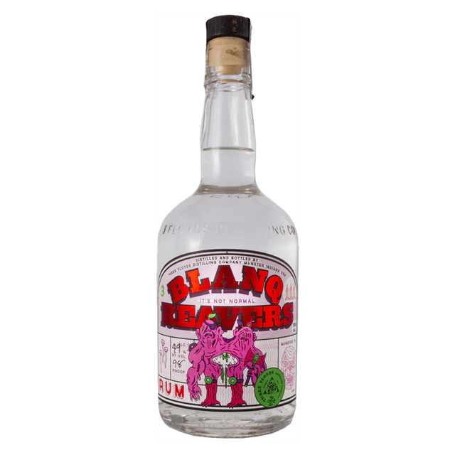 Three Floyds Distilling Blanq Reavers White Rum a CaskCartel.com