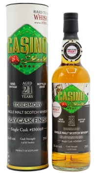 Tobermory Casino Series Islay Cask # Blackjack 1995 21 Year Old Whisky | 700ML at CaskCartel.com