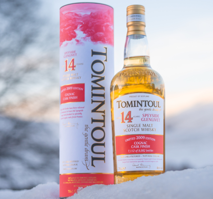 Tomintoul 14 Years Old | 2009 Cognac Cask Finish Limited Edition | 700ML at CaskCartel.com