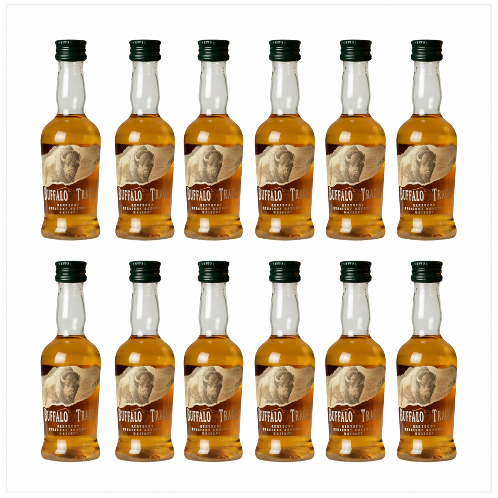 Buffalo Trace Kentucky Straight Bourbon Whiskey | 12*50ML | Miniatures at CaskCartel.com